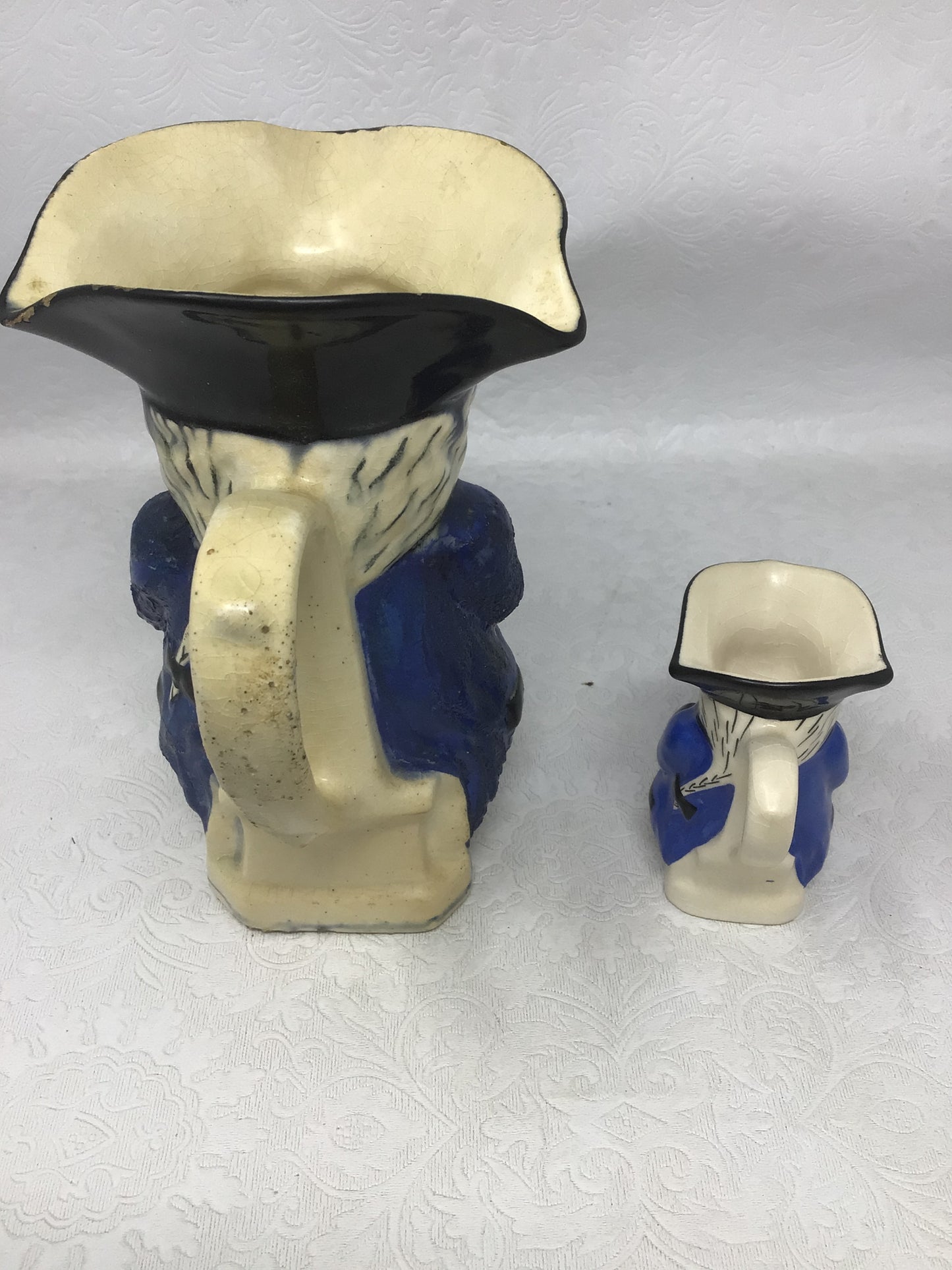 Burlington Ware’s “The Boozer” Toby Jugs, Set of 2