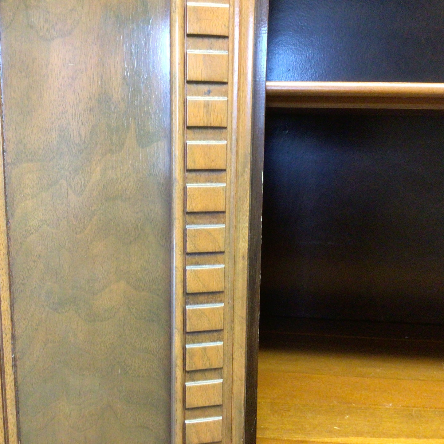 Antique Hall Storage Cabinet