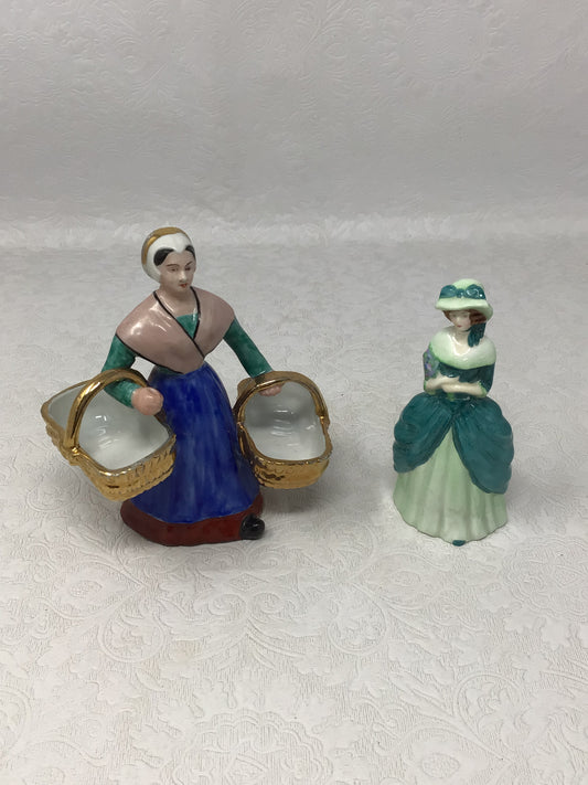 Vintage Hand Painted Ceramic Figurines