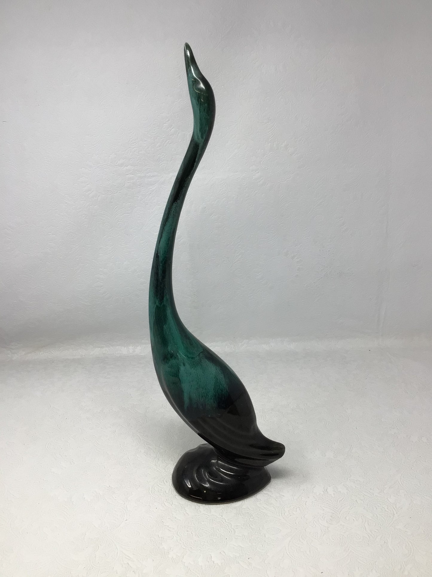 Vintage Blue Mountain Style Pottery Goose Figurine