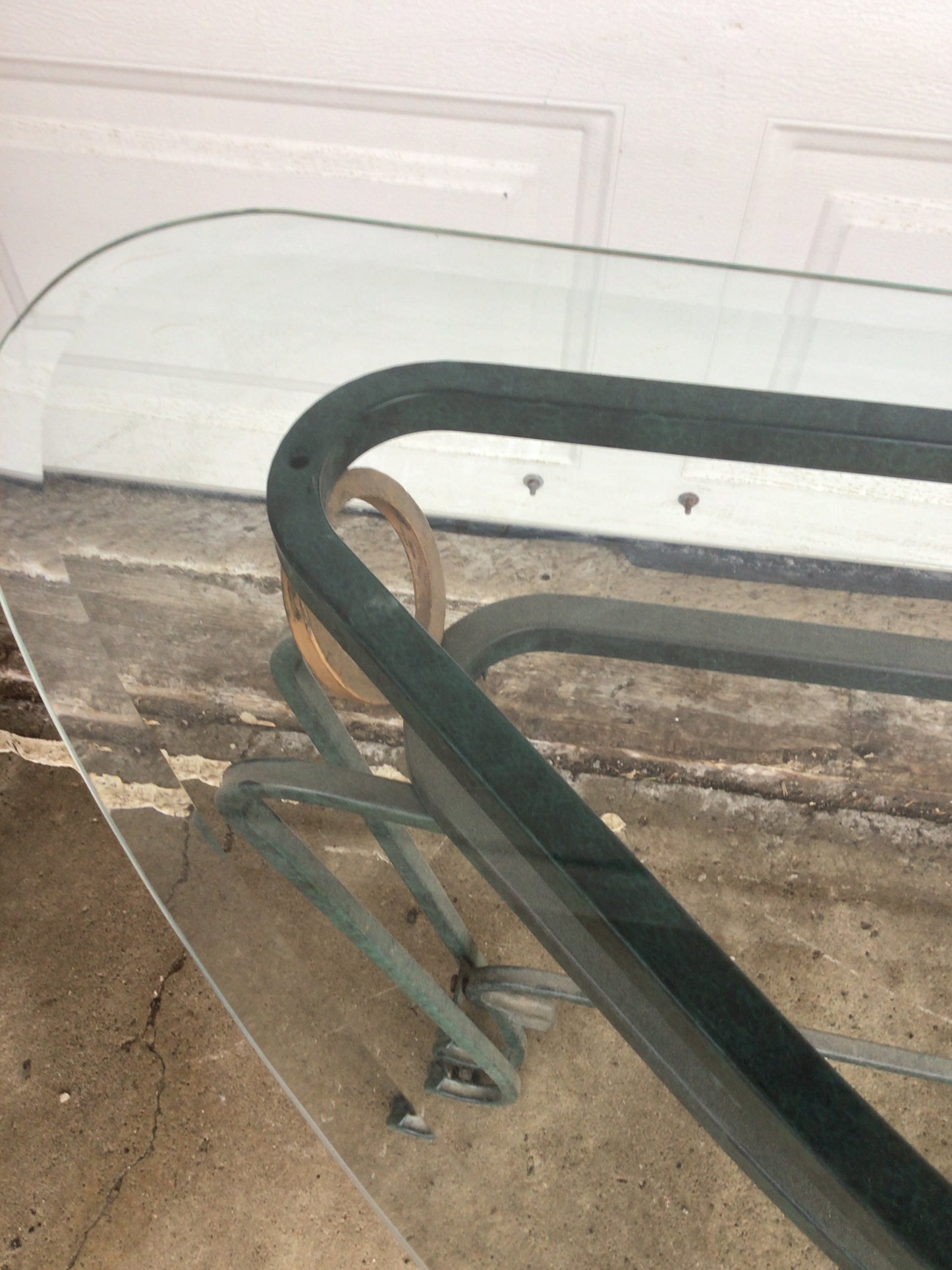 Glass Hall Table