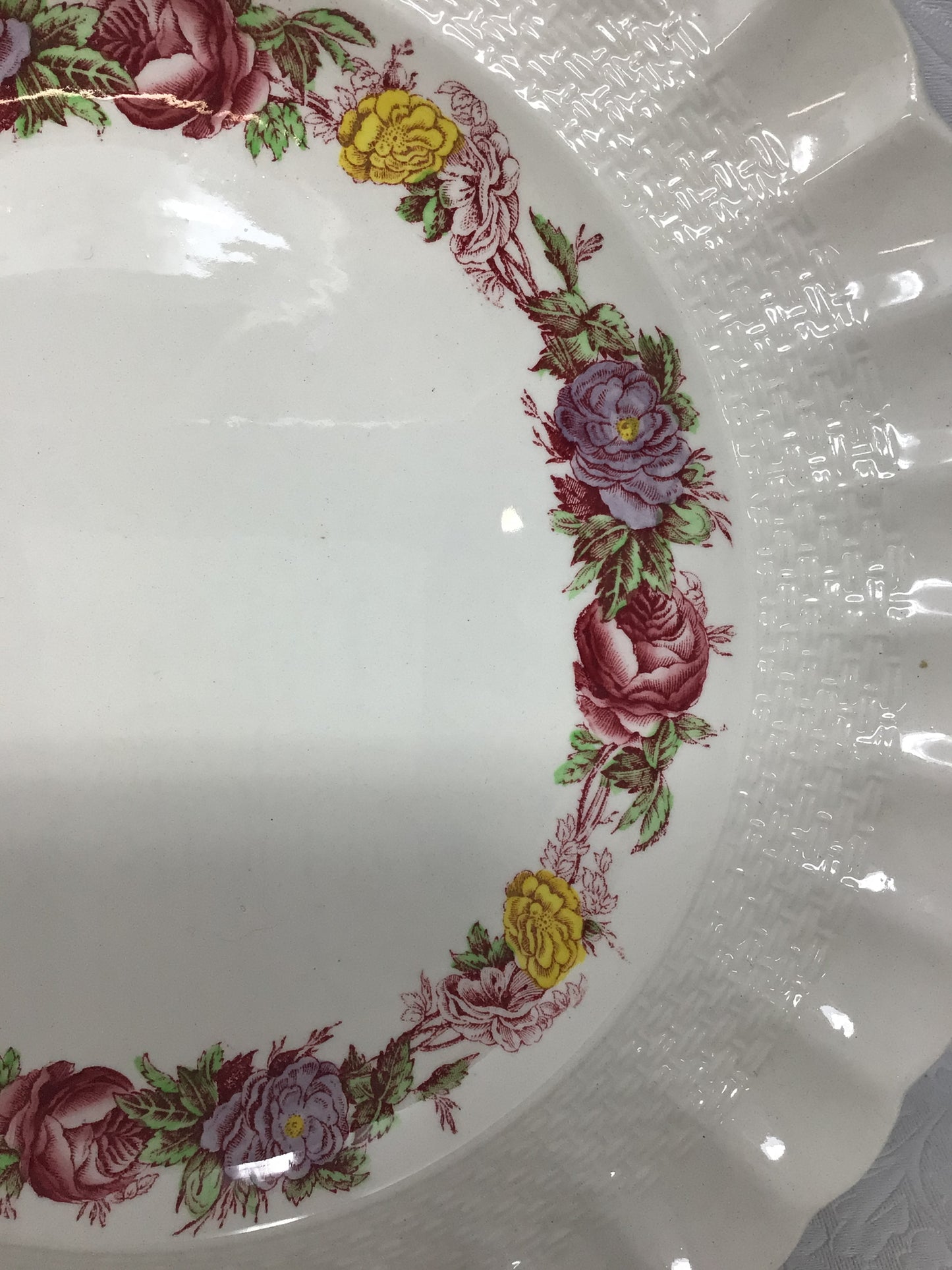 Rose Briar Plate by Spode Copeland
