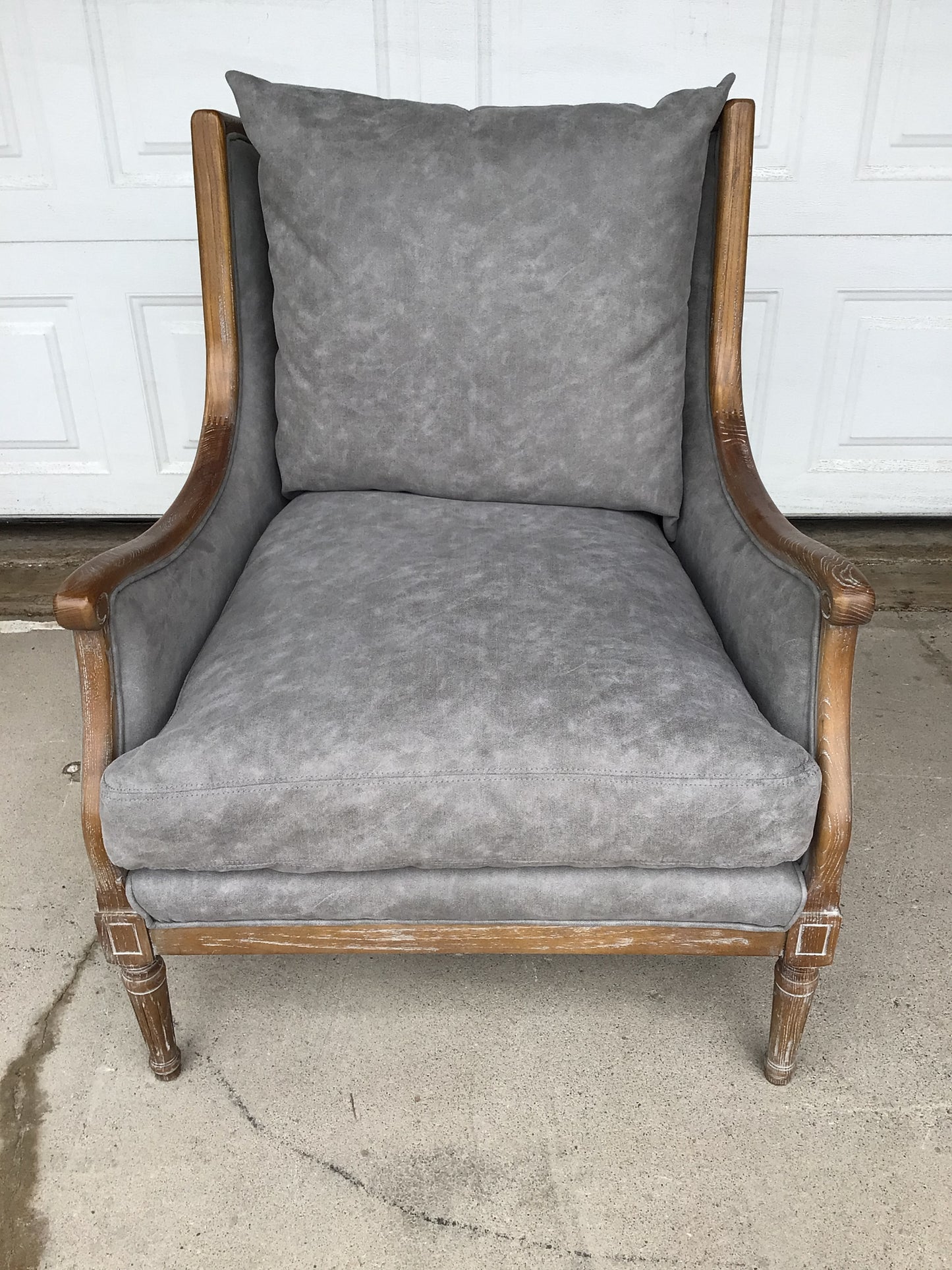 French Inspired Bergere Armchair