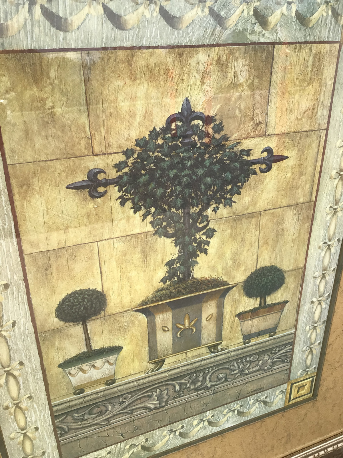 Roman Topiary Art Print