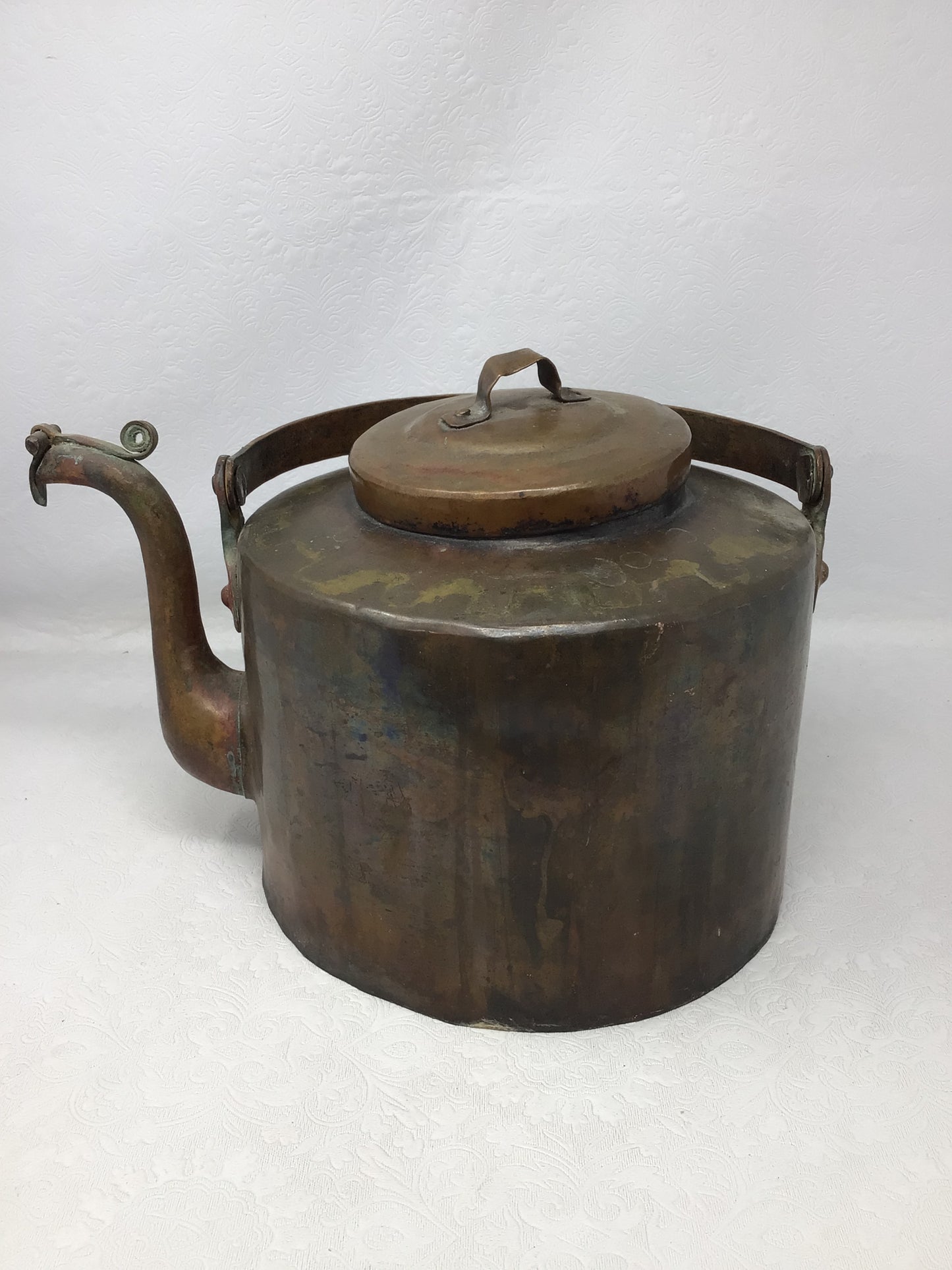 Antique 19th-Century Copper Kettle