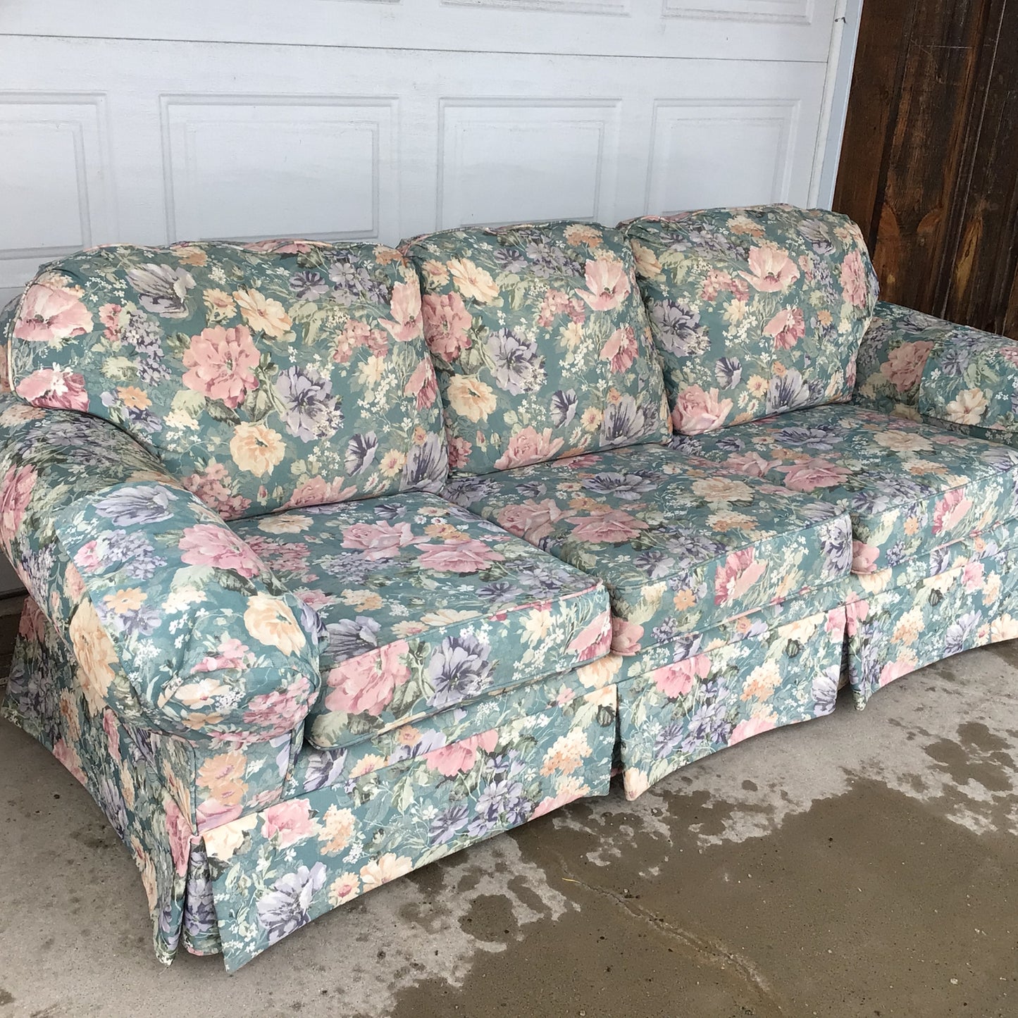 Sklar Peppler Floral Couch