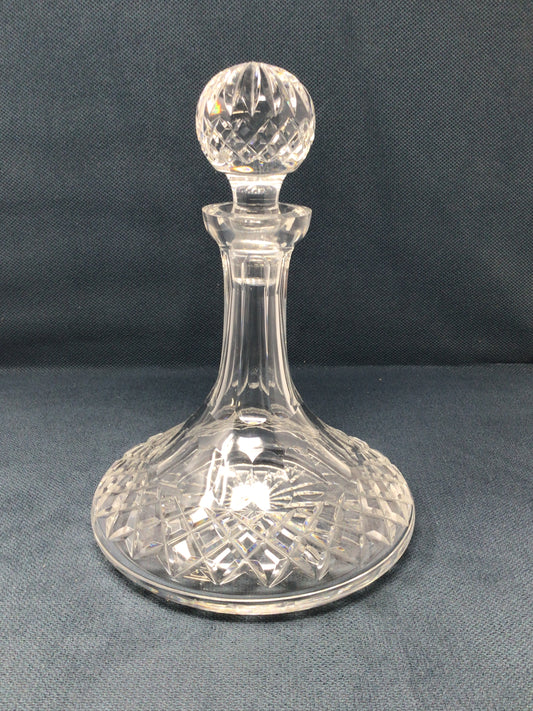 Waterford Crystal “Lismore” Ship’s Decanter