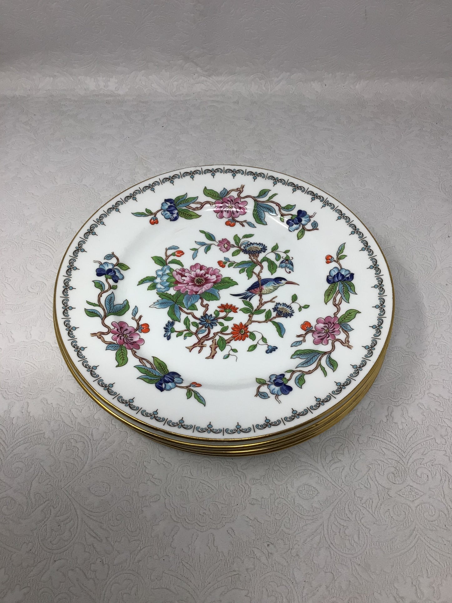 5 Aynsley “Pembroke” Dinner Plates