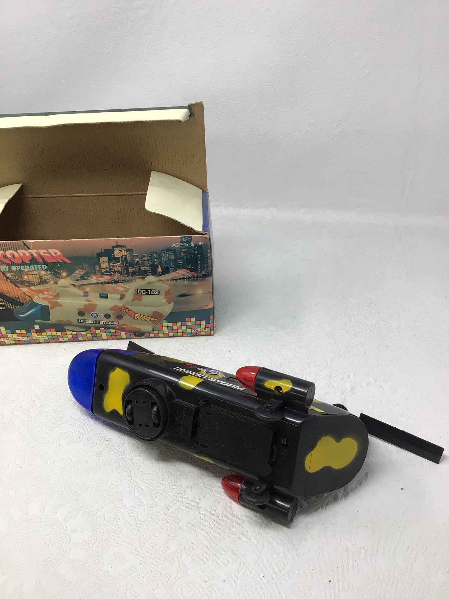 Vintage Desert Storm DC-103 Toy Helicopter