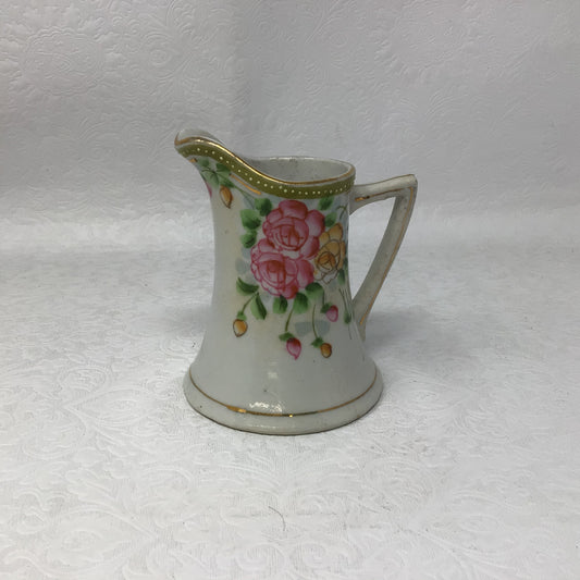 Hand Painted Floral Creamer