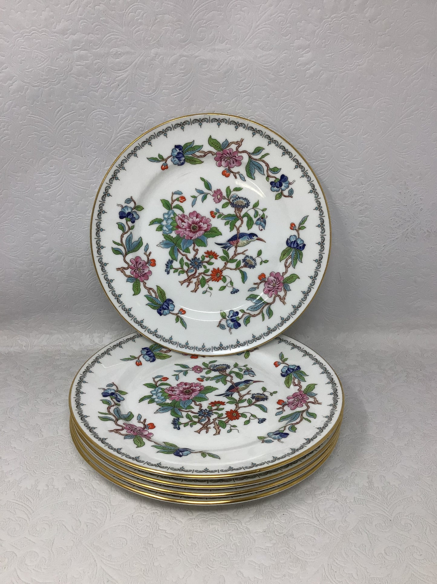 5 Aynsley “Pembroke” Dinner Plates