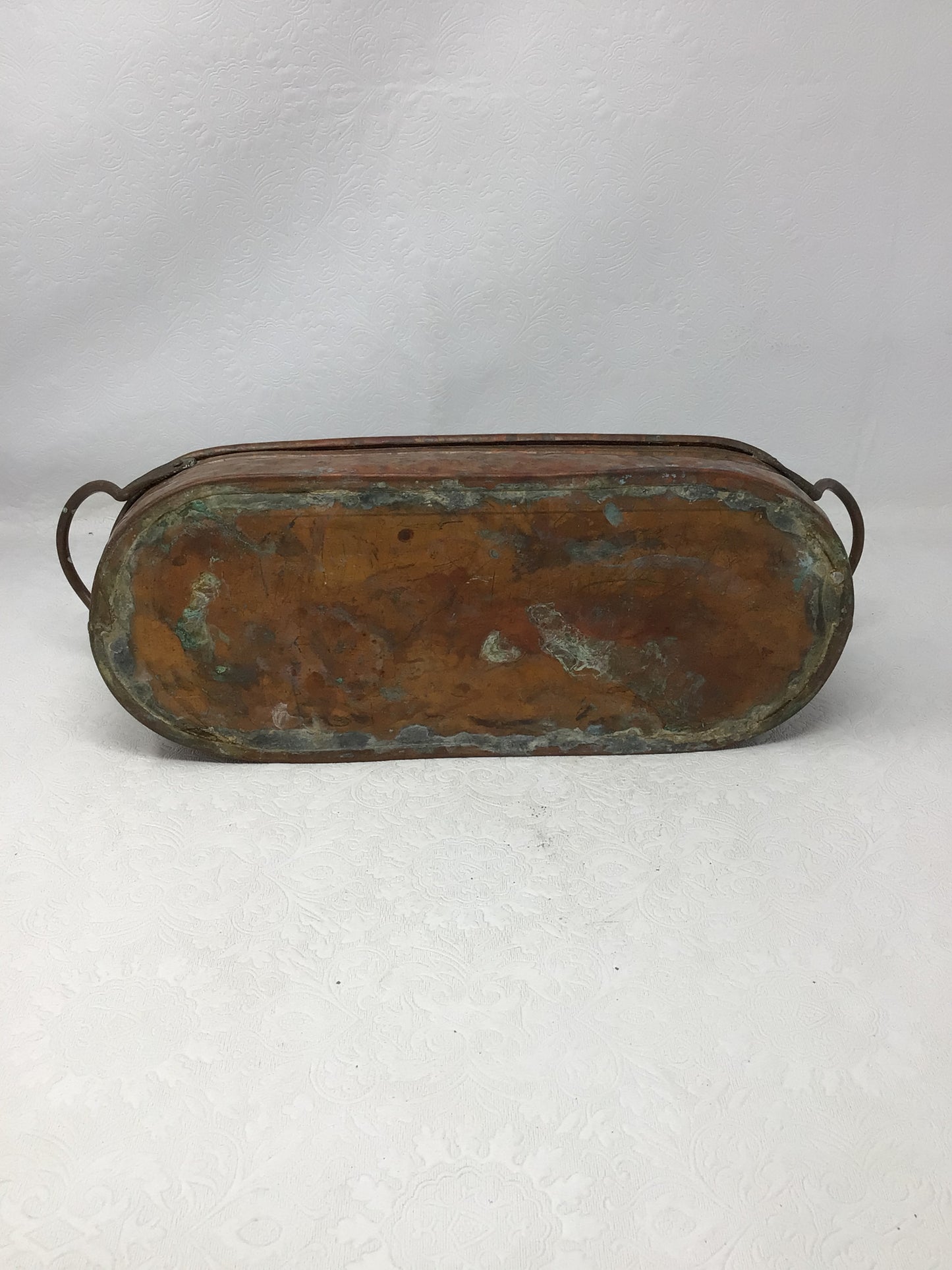 Vintage Copper Cache Pot