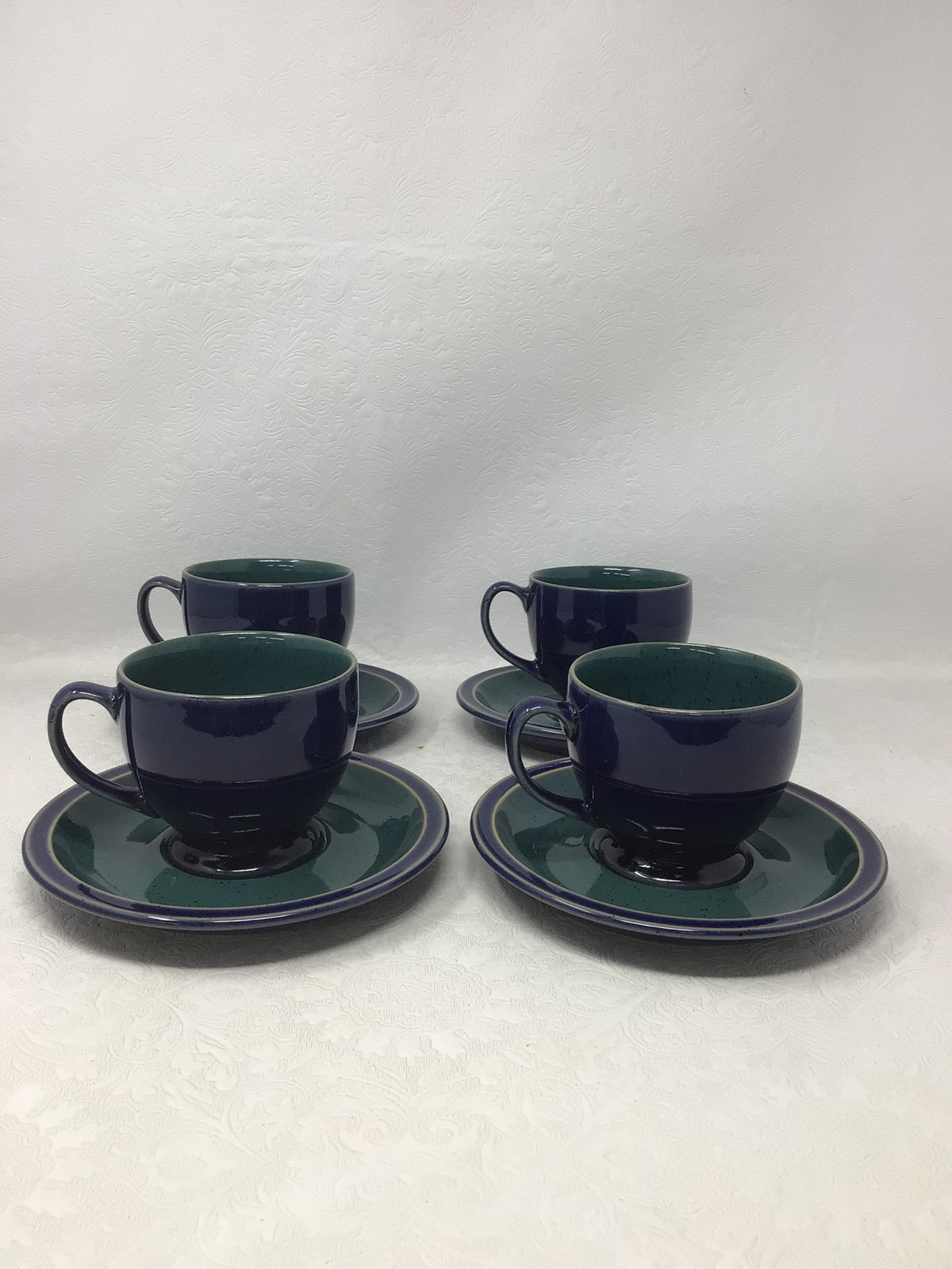 4 Denby Cups and Saucers