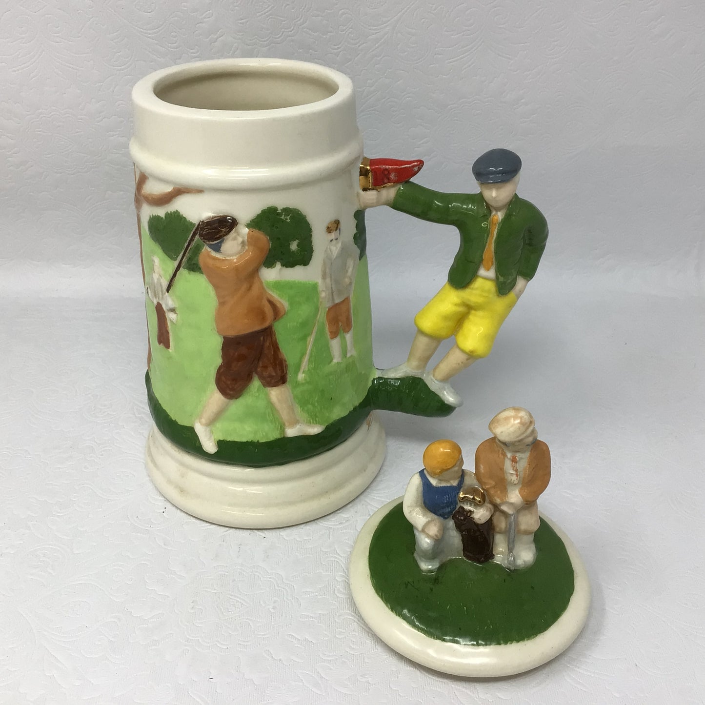 Lidded Golf Mug