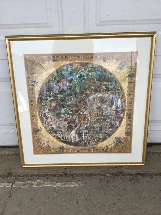 Framed Print of “The Millennium Time Tapestry”