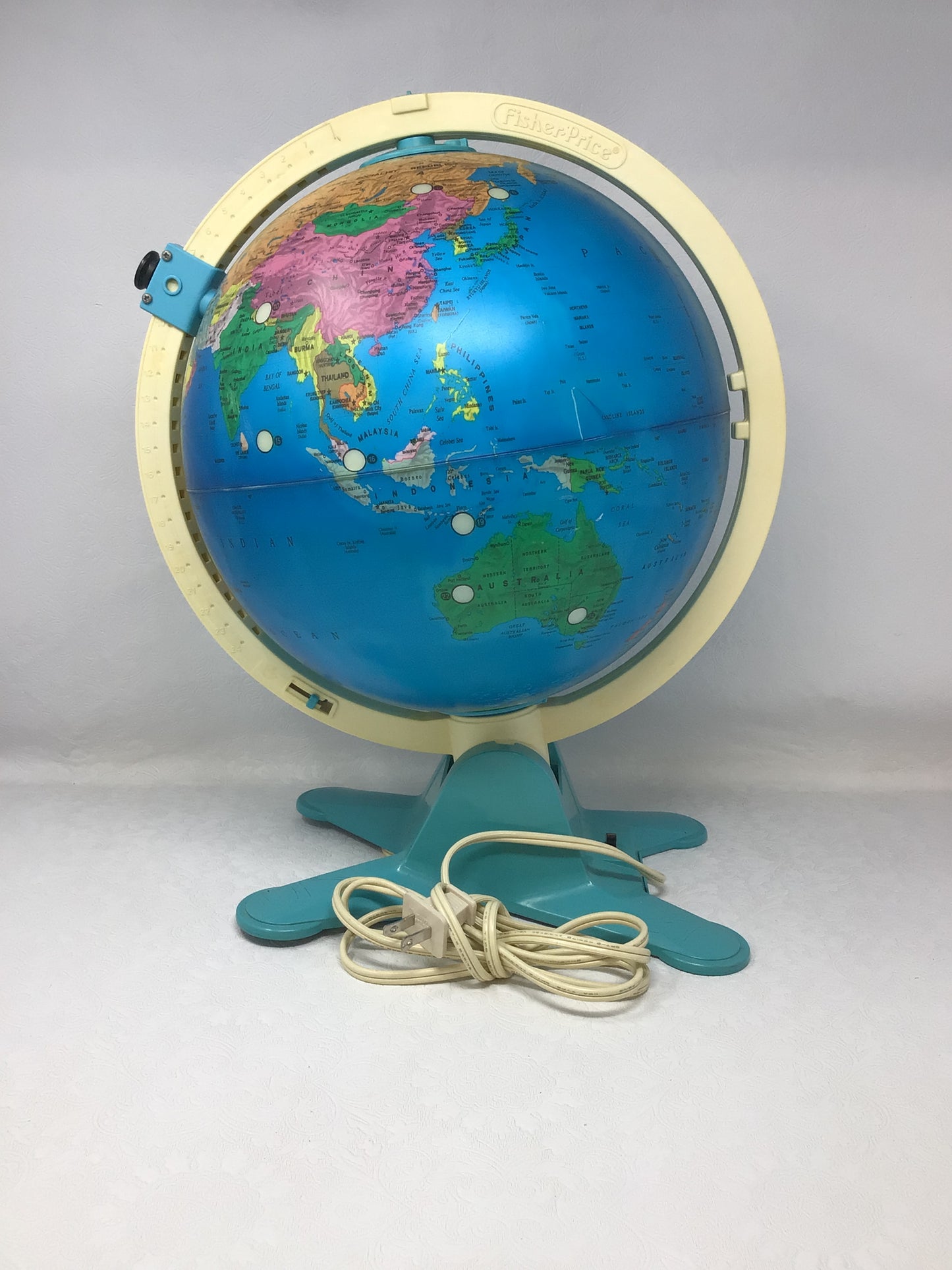 1988 Fisher-Price Discovery Light-Up Globe