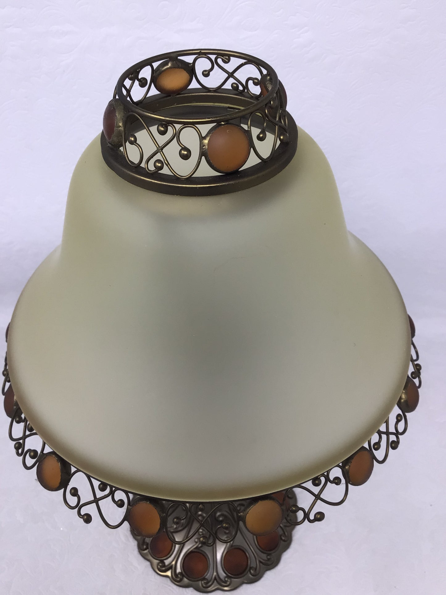 Vintage PartyLite Paris Retro Tealight Lamp