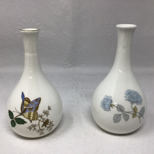 Pair of Vintage Wedgwood Bud Vases