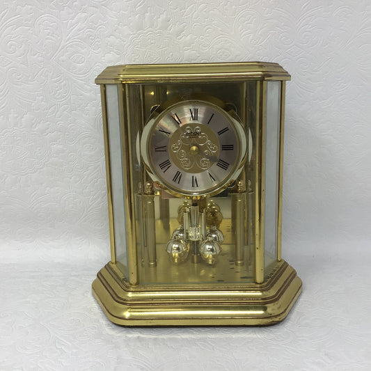 Vintage Gold Ergo Quartz Mantel Clock