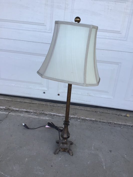Metal Buffet/Candlestick Lamp