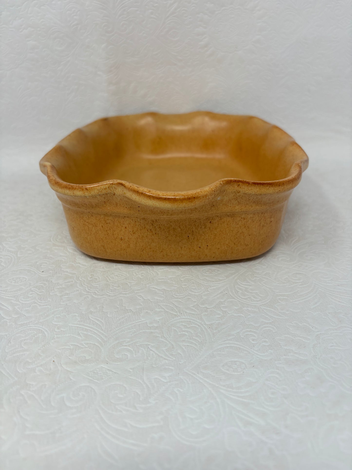 De Silva Italy Glazed Terracotta Pottery Casserole Baking Dish