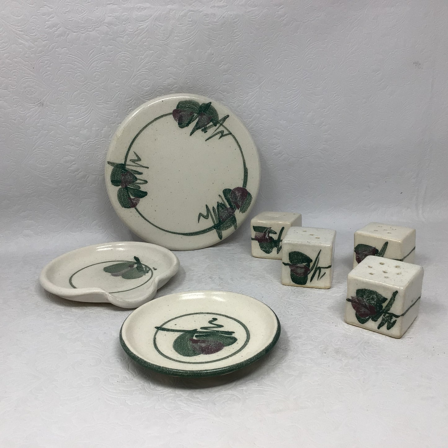 Hand thrown Pottery Kitchen Set (12 pieces)