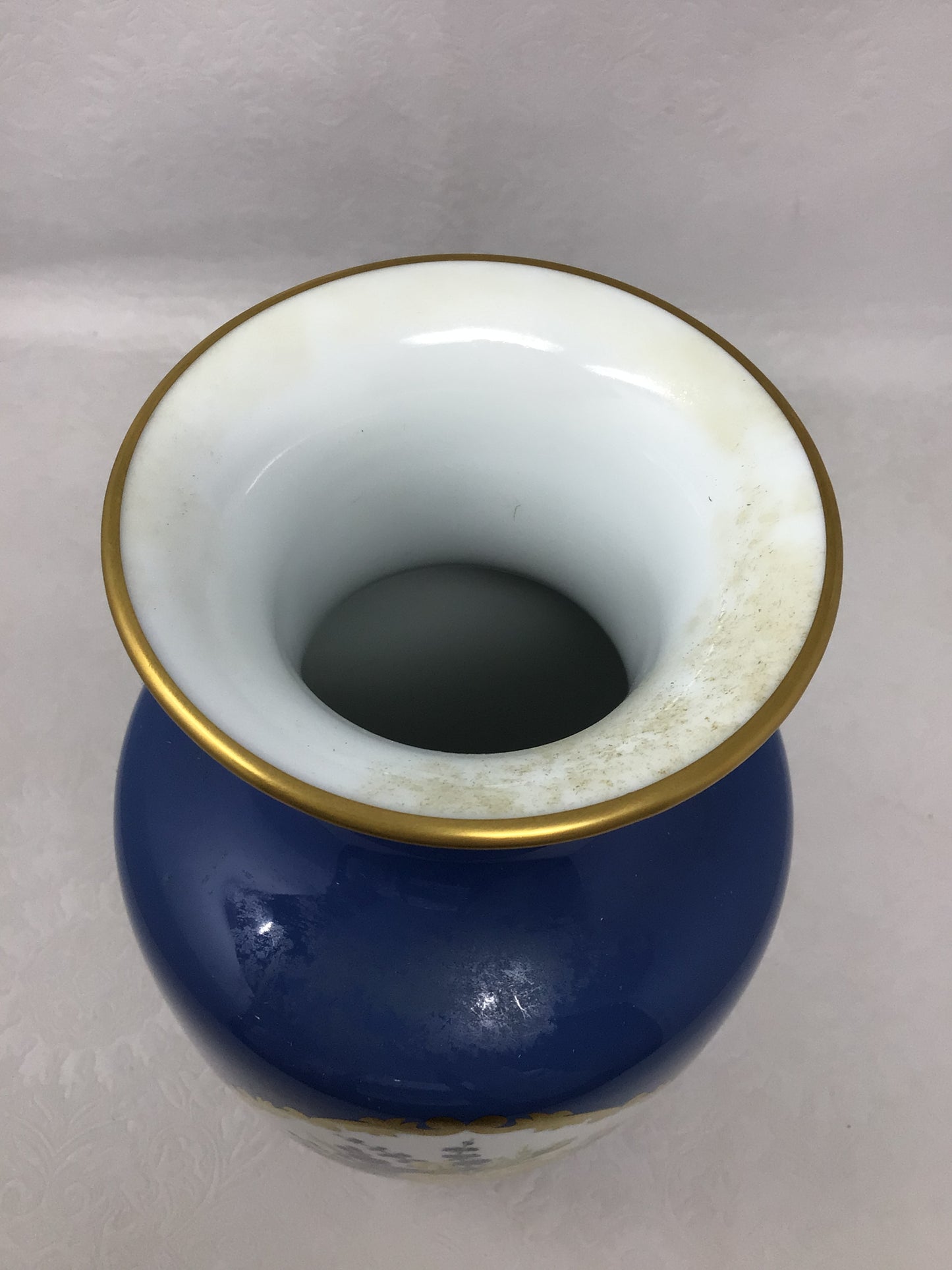 Vintage Franklin Porcelain “The Flowers of Autumn” Vase