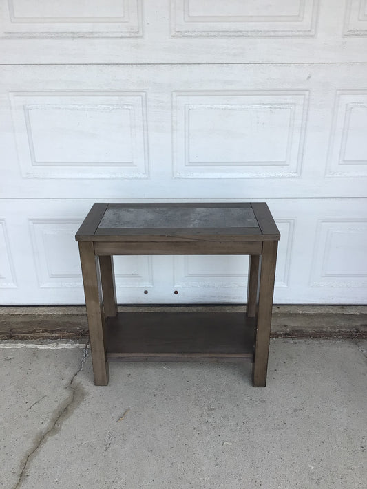 Grey End Table