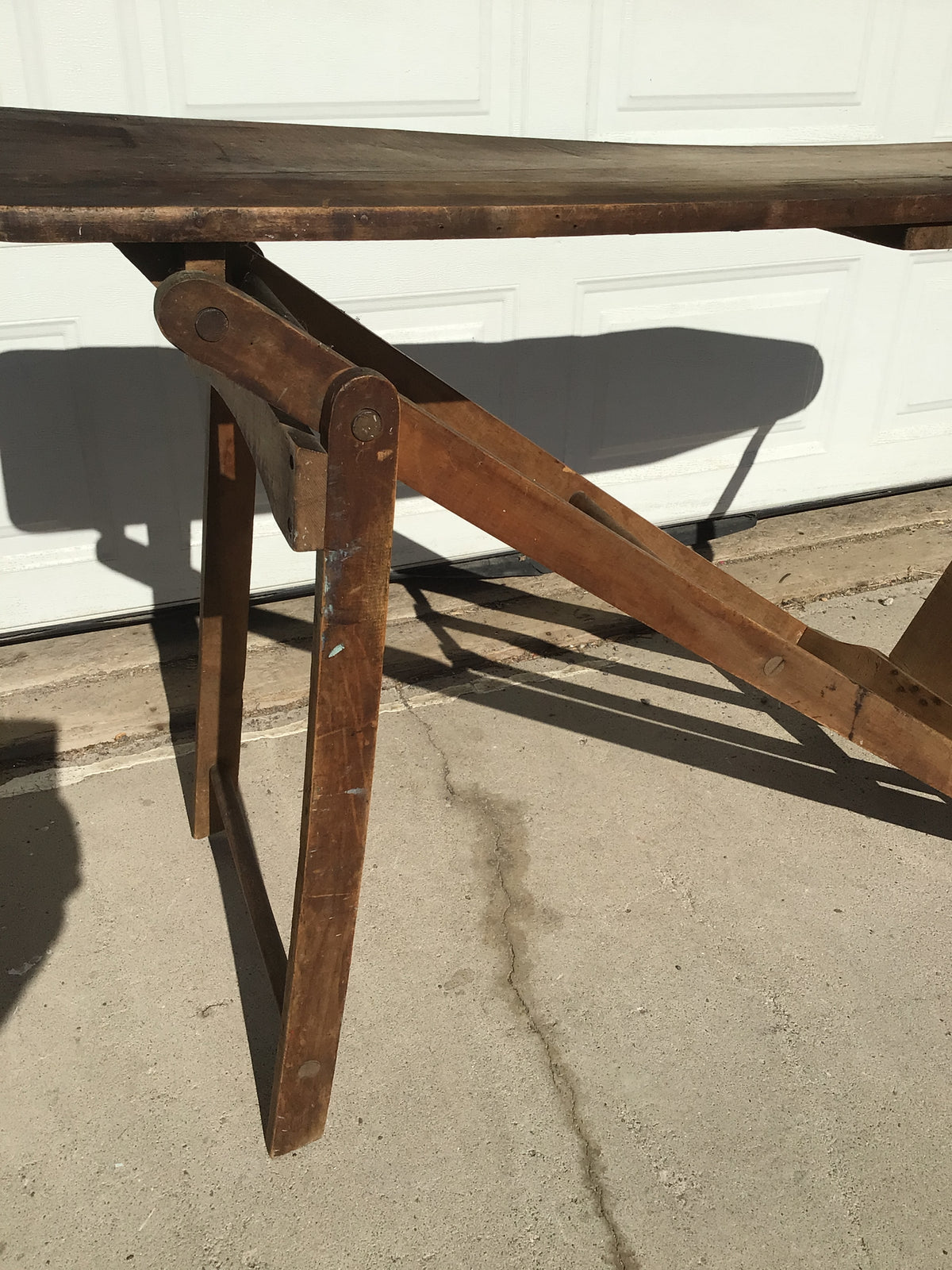 Vintage Wooden Ironing Board