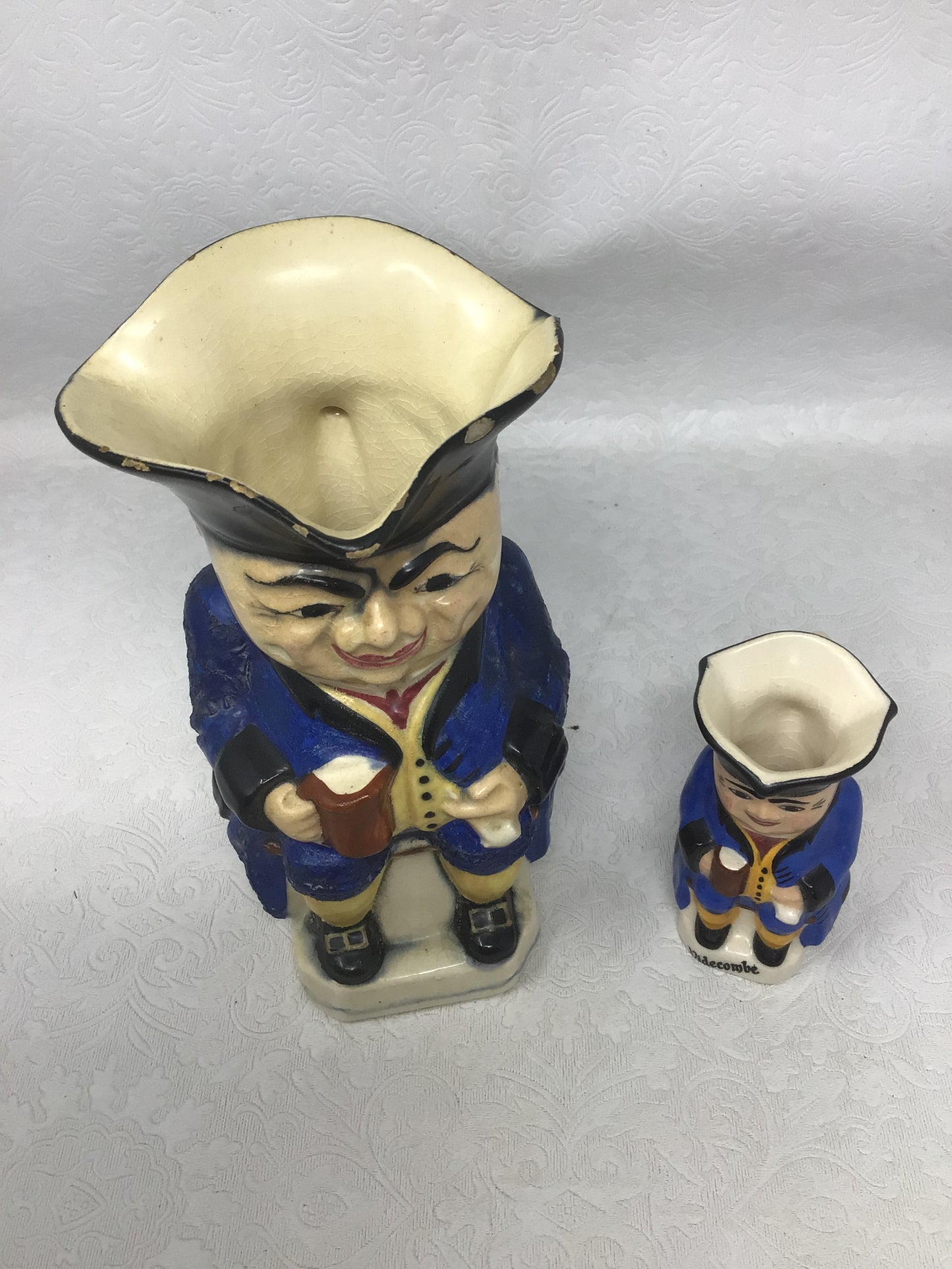 Burlington Ware’s “The Boozer” Toby Jugs, Set of 2
