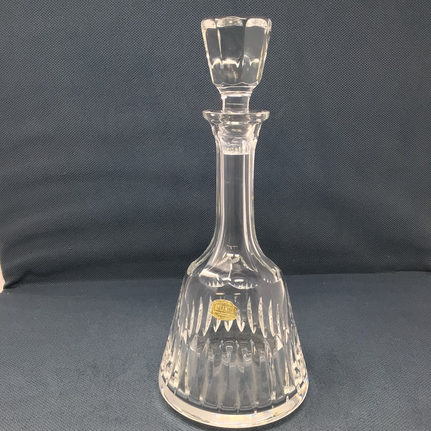 Vintage Atlantis Lead Crystal Decanter
