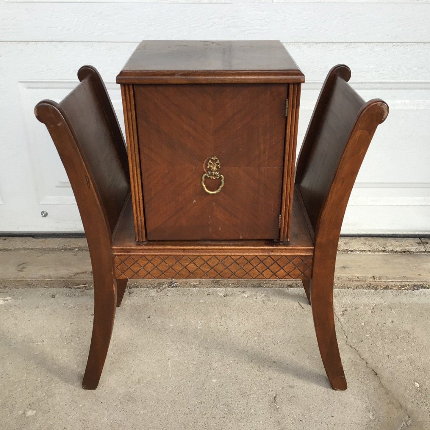 Vintage Cigar Humidor Cabinet