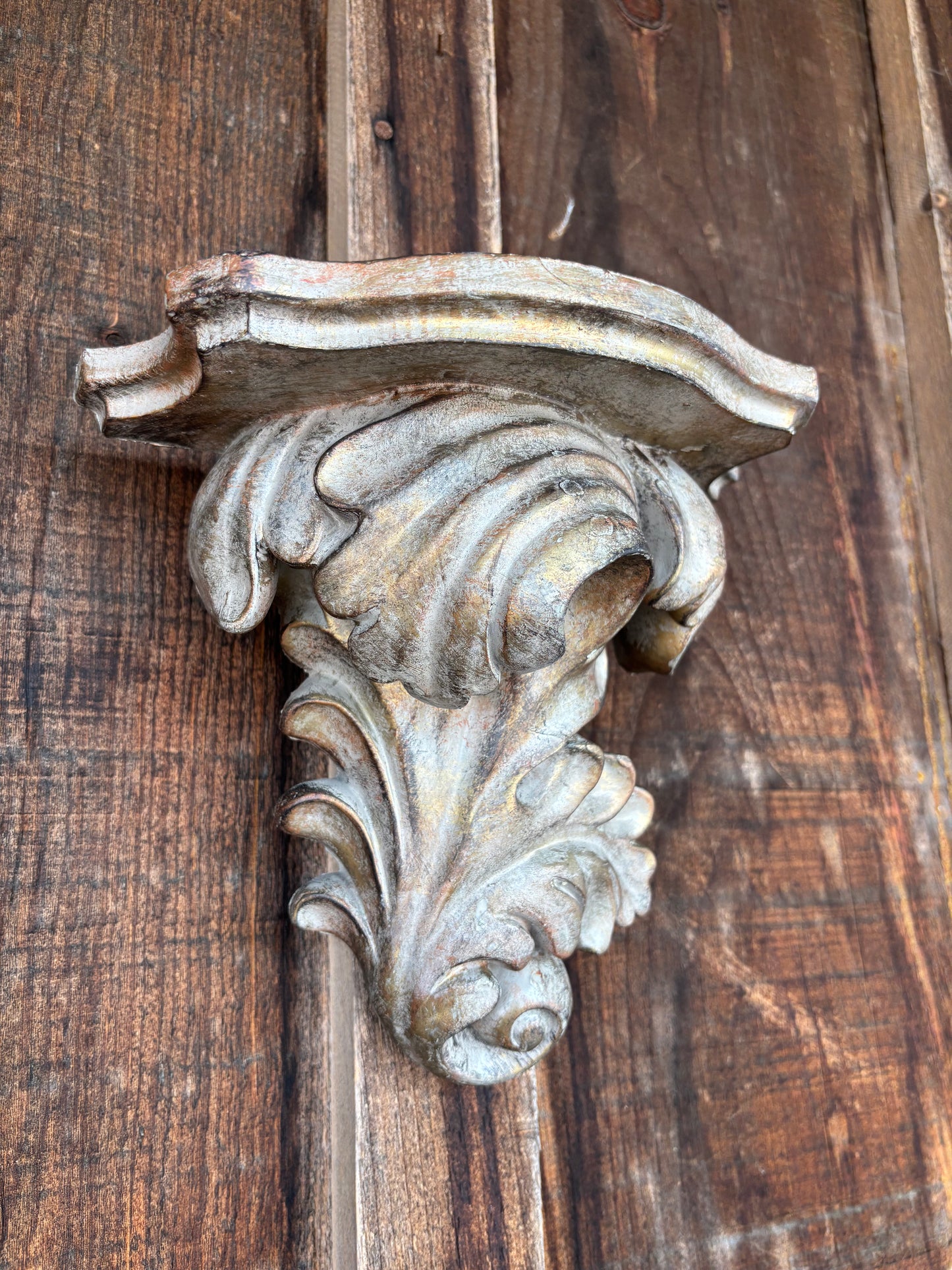 Ornate Wall Shelf Sconce