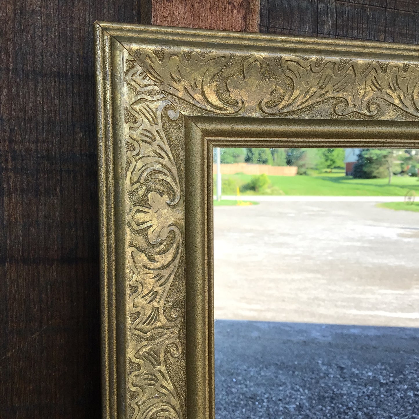 Gold Framed Mirror