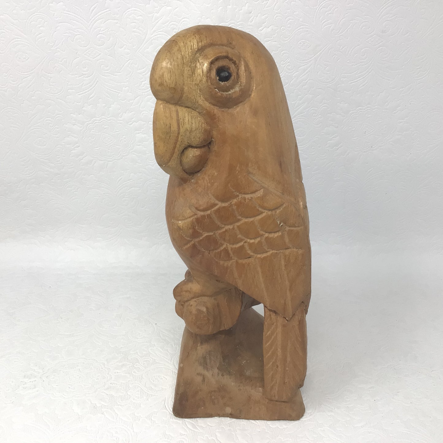 Wooden Bird Sculpture