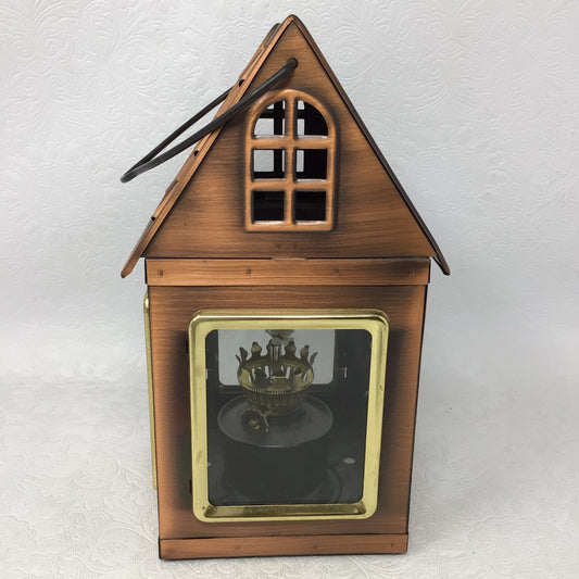 Vintage Style Copper and Brass House Lantern
