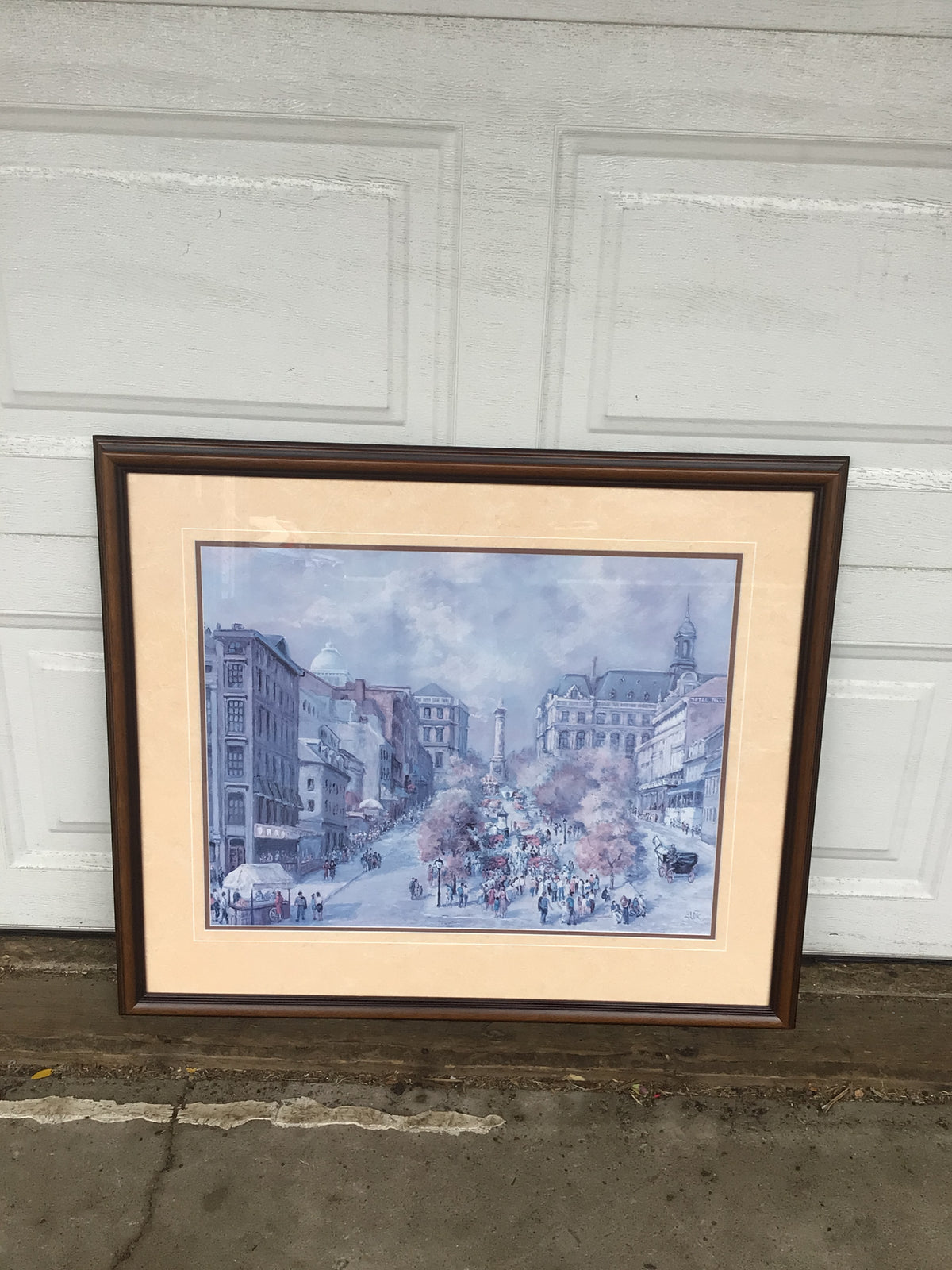 Limited Edition Signed Print "King St East, Toronto 1981" by Artist Basil Liaskas