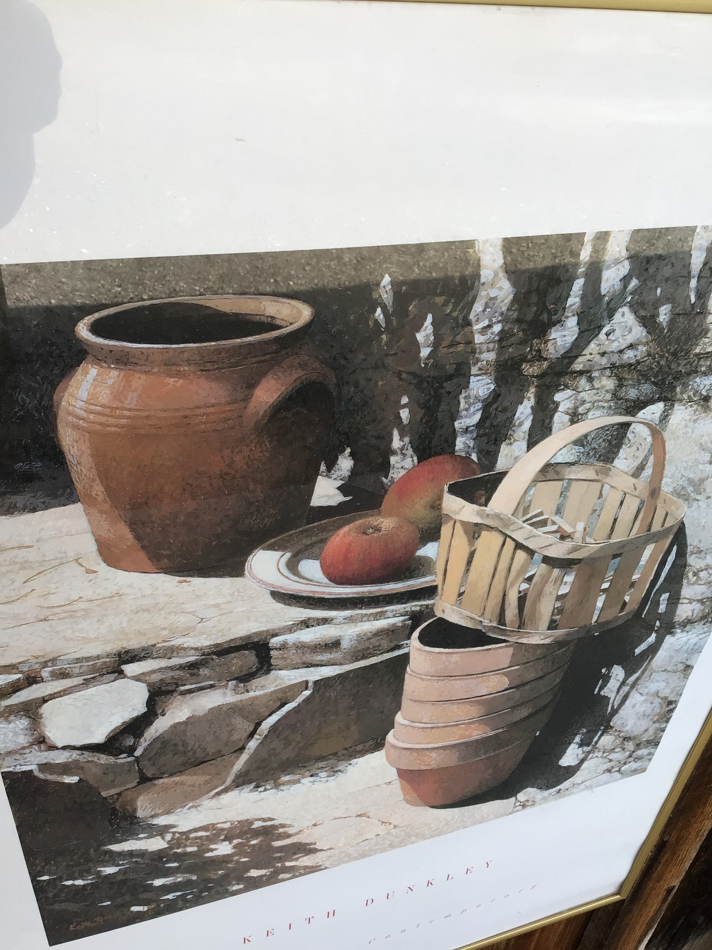 Framed Keith Dunkley Still Life Print