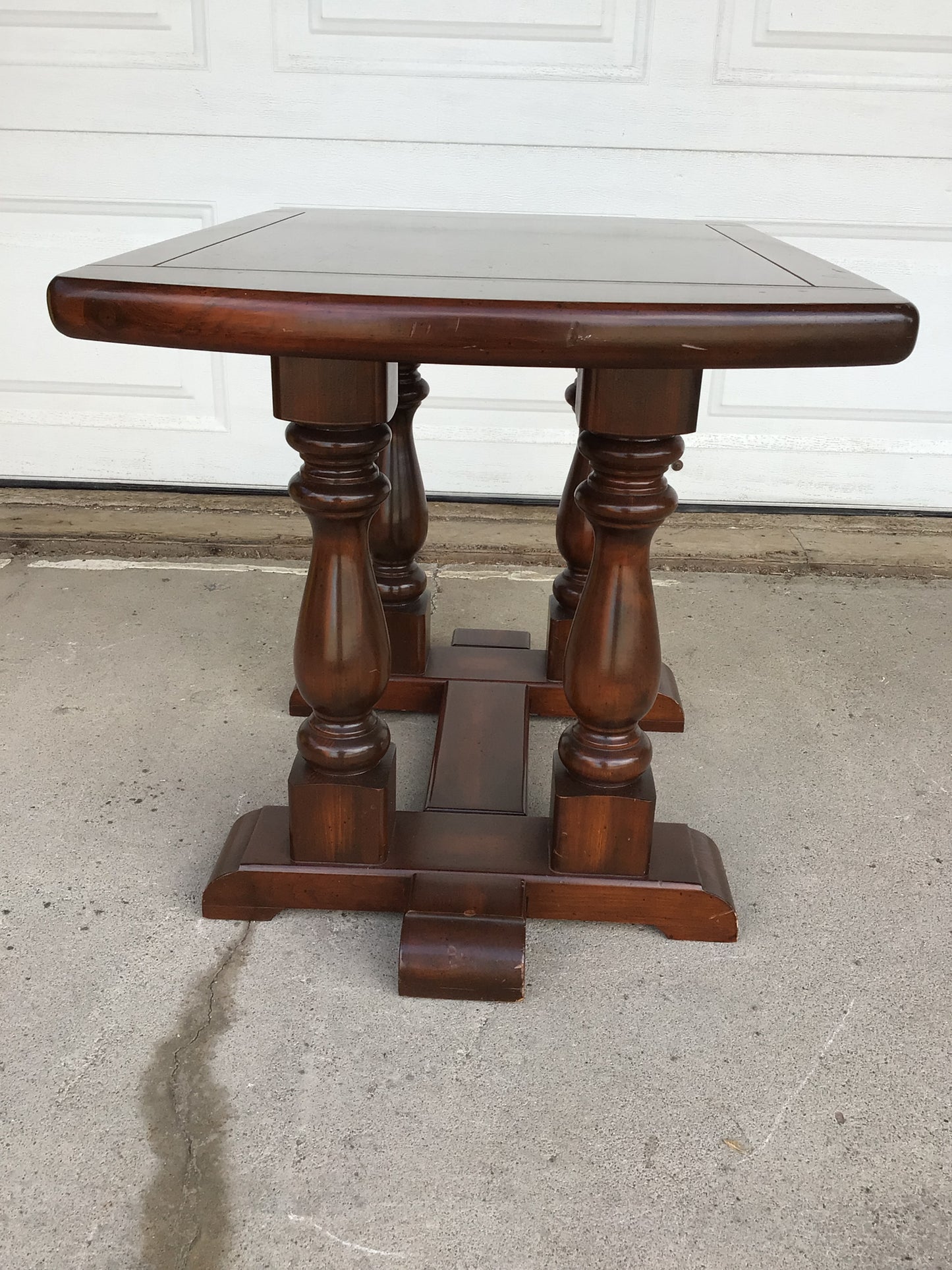Solid Wood End Table #1