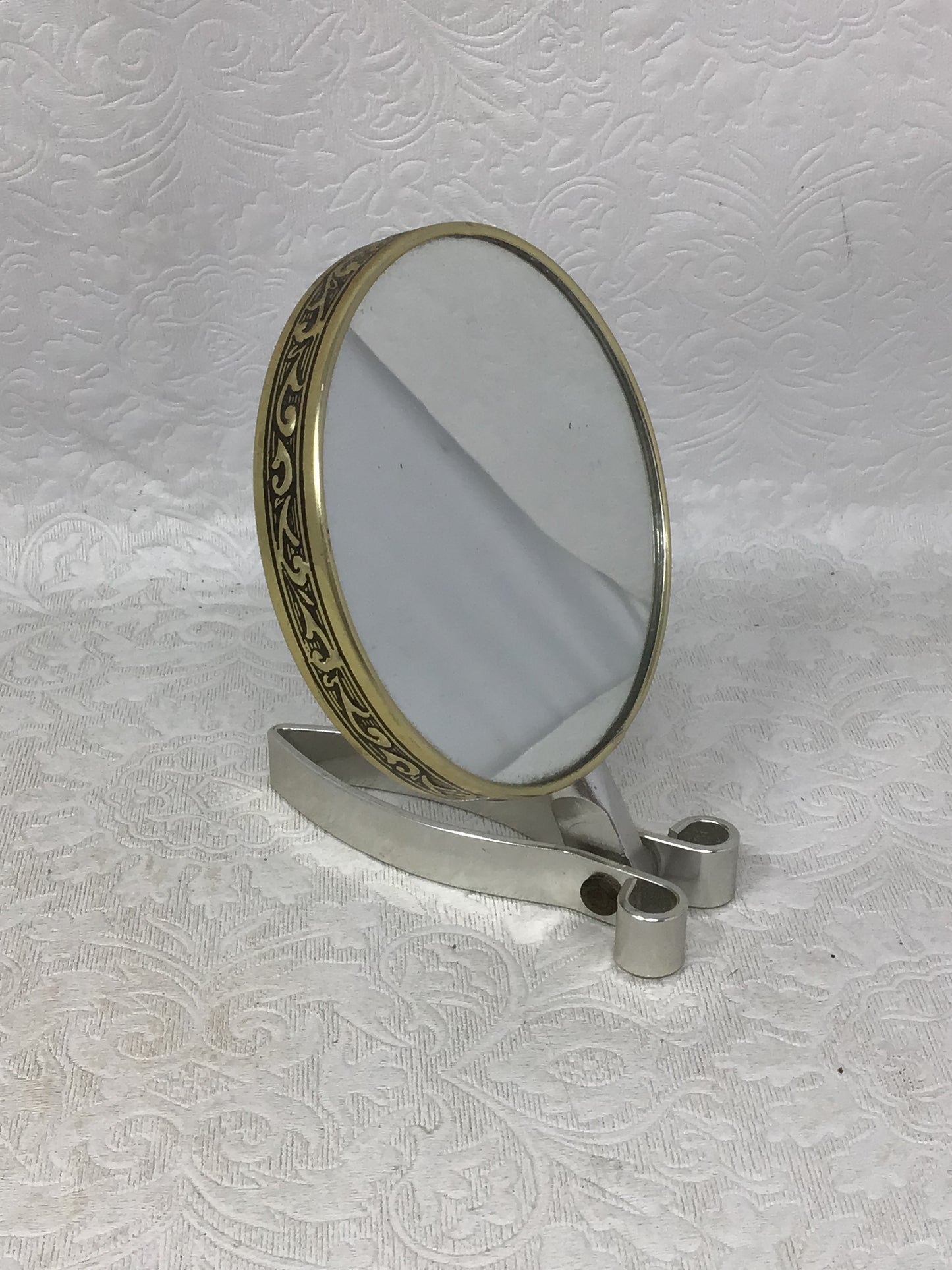 Vintage Double Sided Folding Mirror