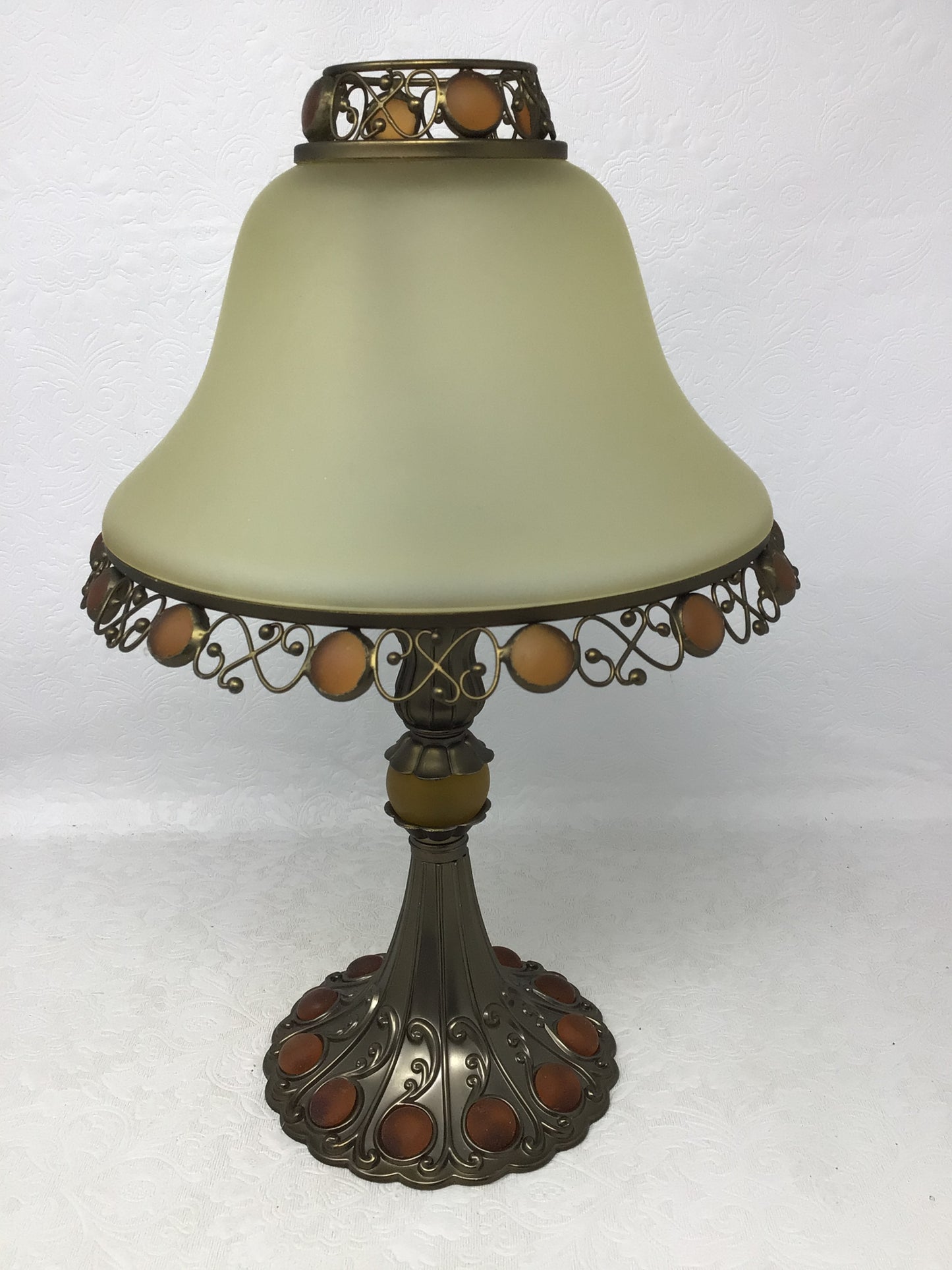 Vintage PartyLite Paris Retro Tealight Lamp