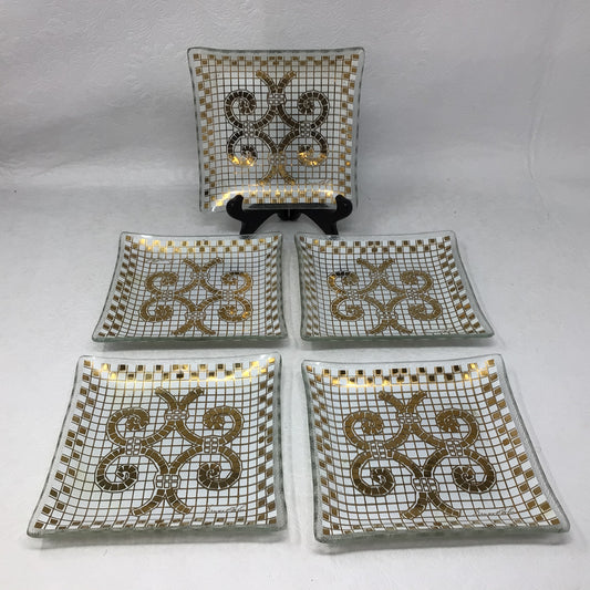 Ernest Sohn Cake Plates, Set of 5