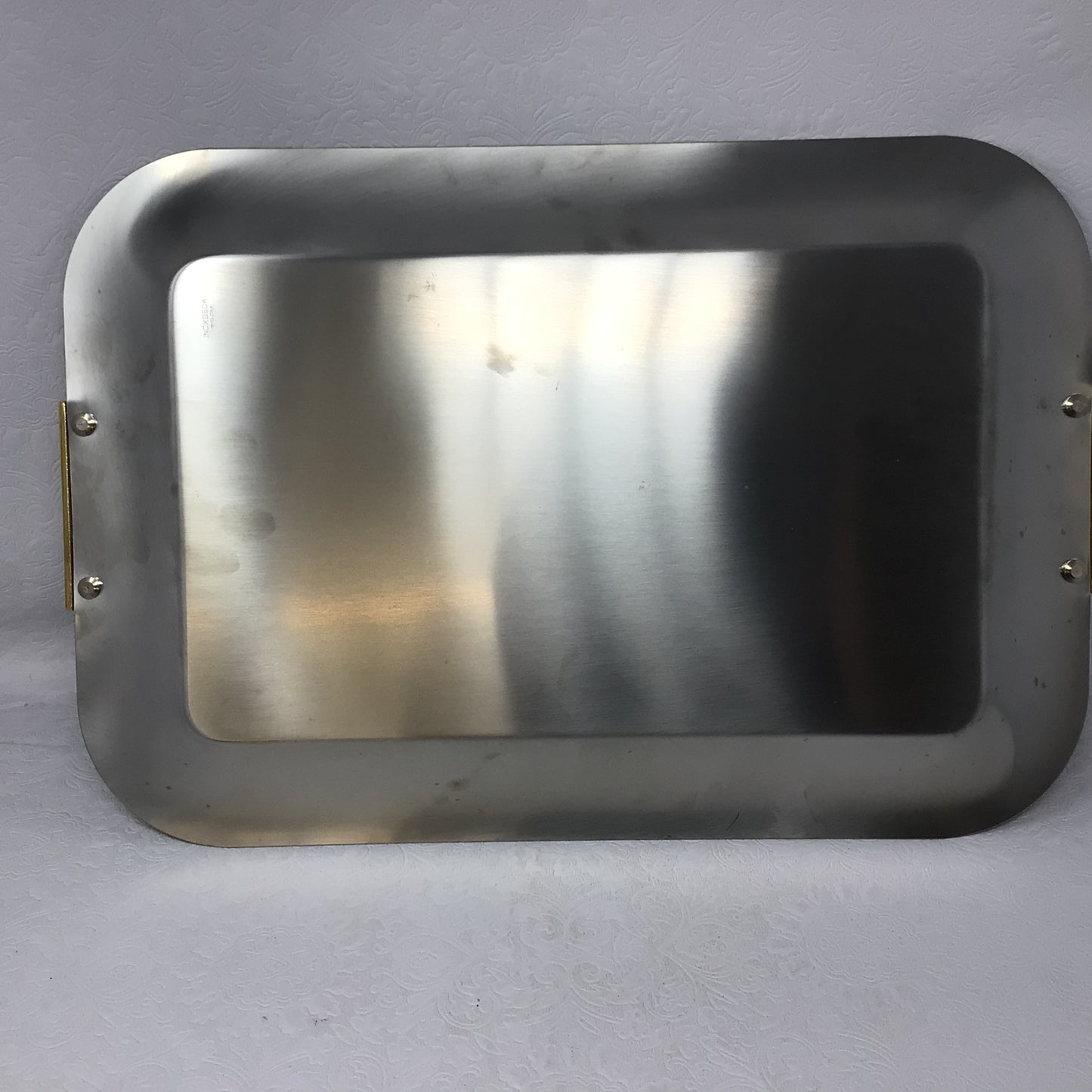 Vintage INOXBECK Italy Silver Plate Tray