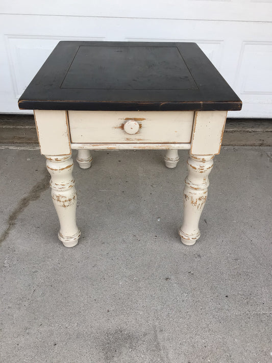 Broyhill Rustic Side Table