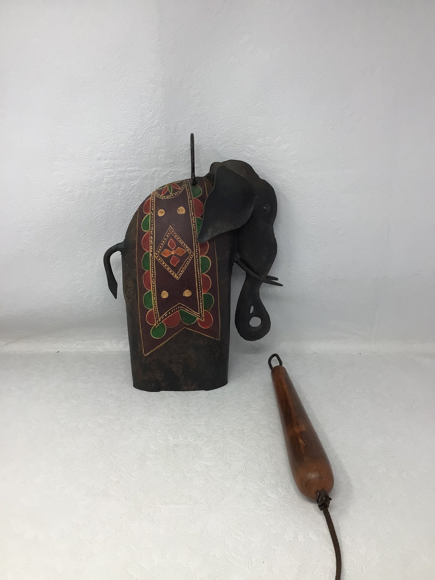 Hand Painted Elephant Bell