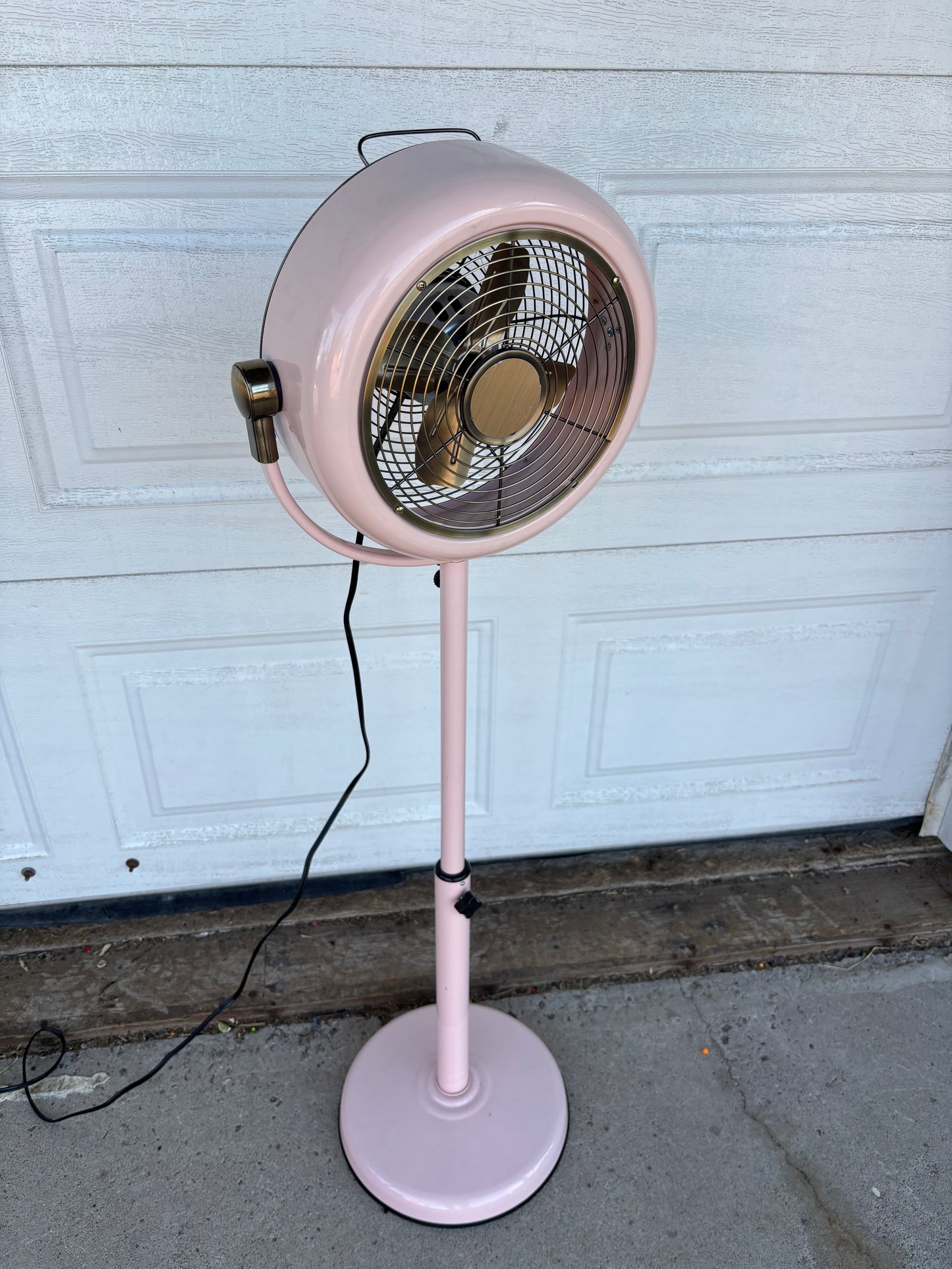 Pink Retro Style Fan