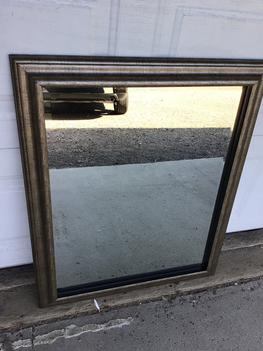 Beveled Glass Wall Mirror