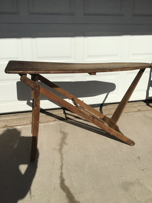Vintage Wooden Ironing Board
