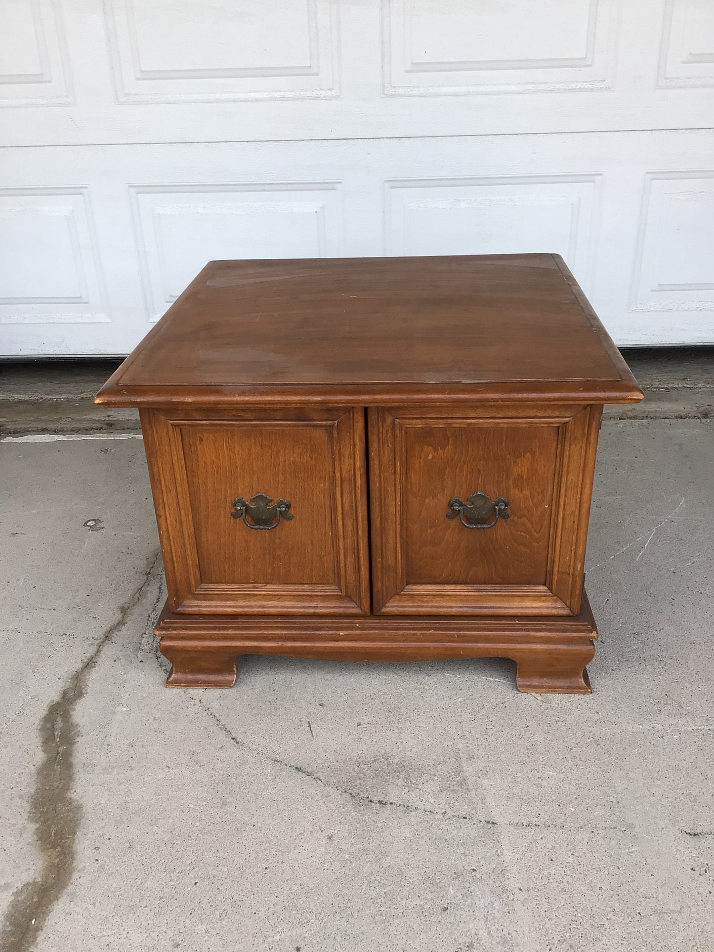 Wood Side Table