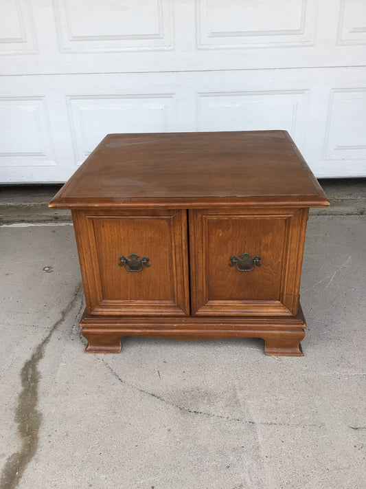 Wood Side Table